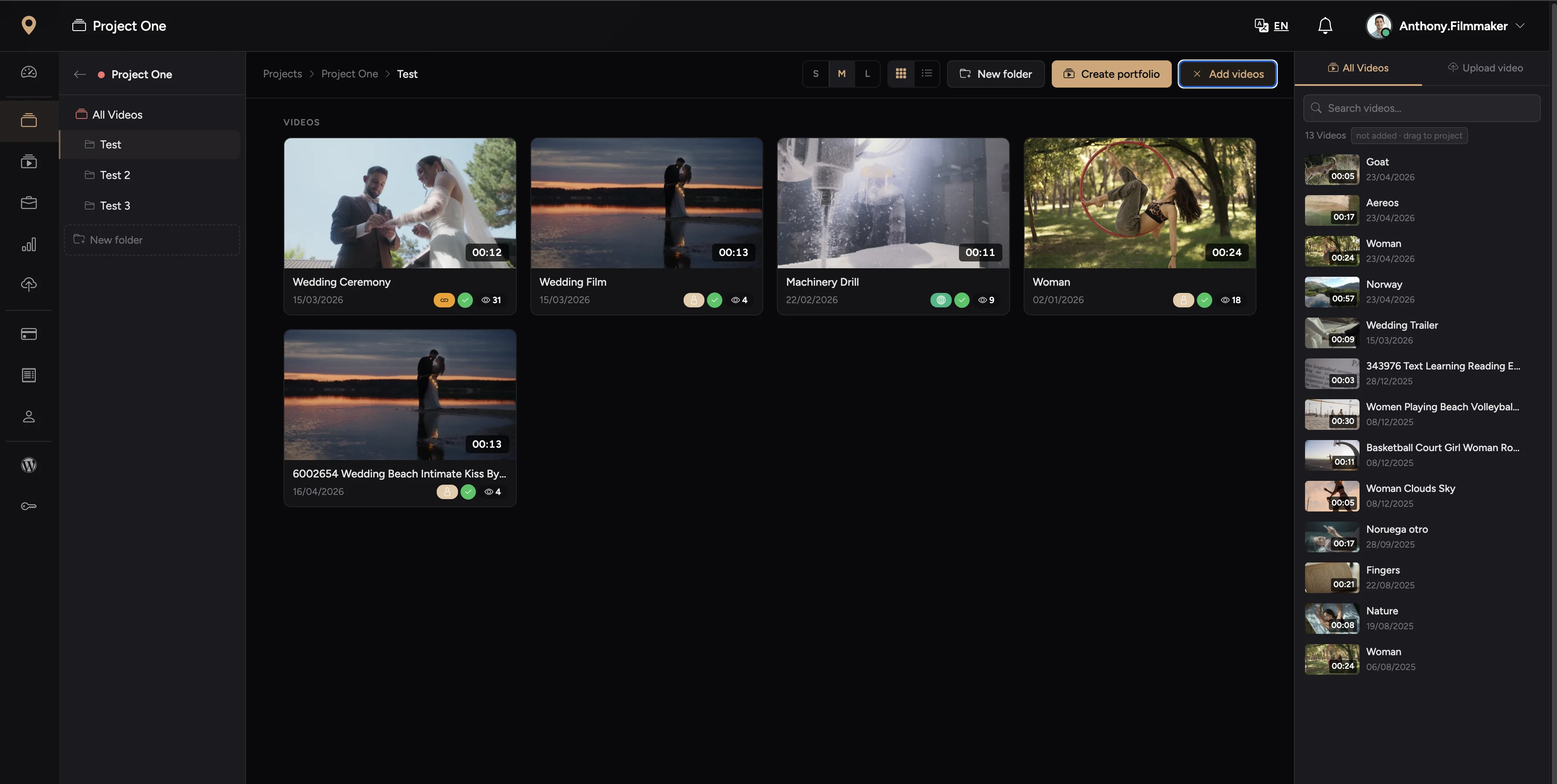 Video Organization & Management
