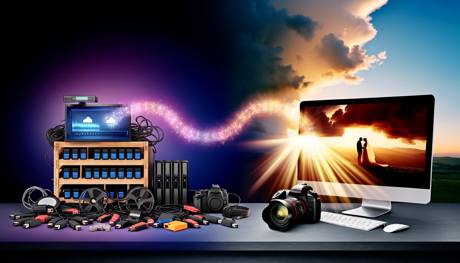 La Evolución de la Entrega de Videos de Bodas: Del USB al Online